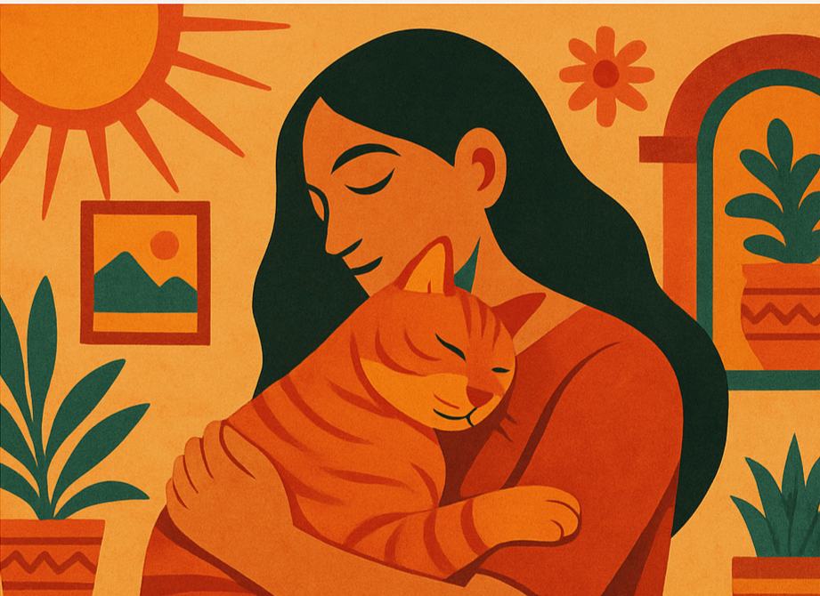 A Safe Place to Land: What a Traumatized Cat Taught Me About Attachment
