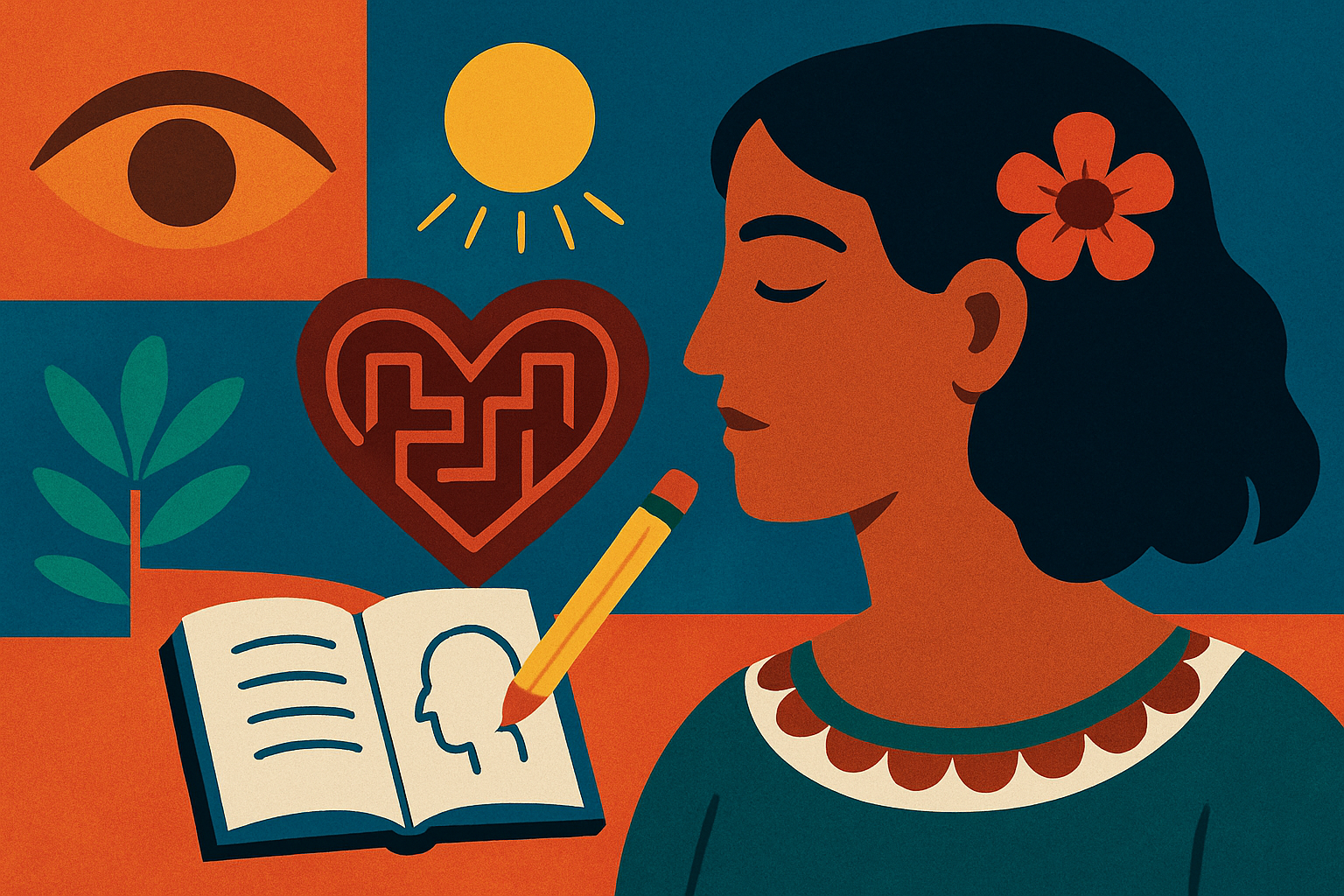 A Sensory Sketchbook as a Bridge, Not a Feelings Exercise