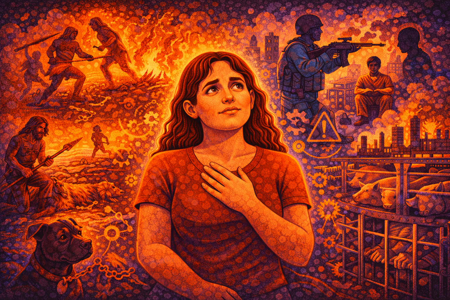 Old Violence, Modern Distance: Where Human Aggression Went