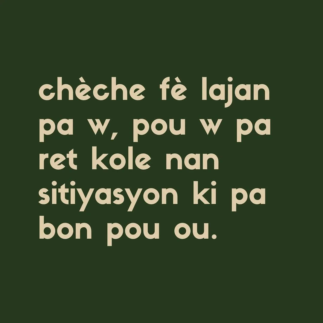 Avanse devan bann nan 🥳

#S&egrave;tz&egrave;l #BourikelYe #BoudaDousPaBay #Lek&ograve;lPouwTounen #PaGenB&egrave;lTifiBoudaChire #F&egrave;WoutPouT&egrave;tOu #Py&egrave;sMounPapVinSovew #SeOuKiResponsabLaviw #ApaNouBaz #Stzl