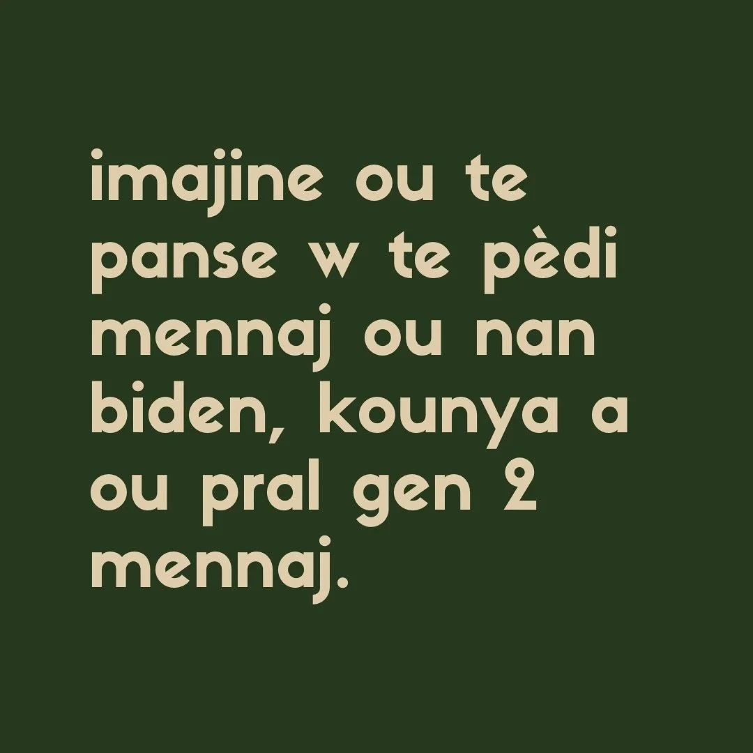 Cheri m nan wout, m ap vini 🥵

#S&egrave;tz&egrave;l #TrumpApPimpeNouToutTounen #MennajOuNanWoutBaz #EskeWapGenAseBann #AlaDeT&egrave;tZoranj #AmerikkkaWiYoDiw #SeMounYoYe #YonJouLaJou #PaMenmGenPeyi #PouSakPralGenLa #SeMenmYoMenmNan #FachisPranLemo