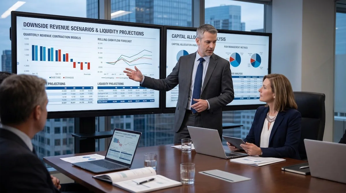 Revenue Decline Contingency Planning: A CFO Framework for Protecting Cash Flow, Profitability and Enterprise Value