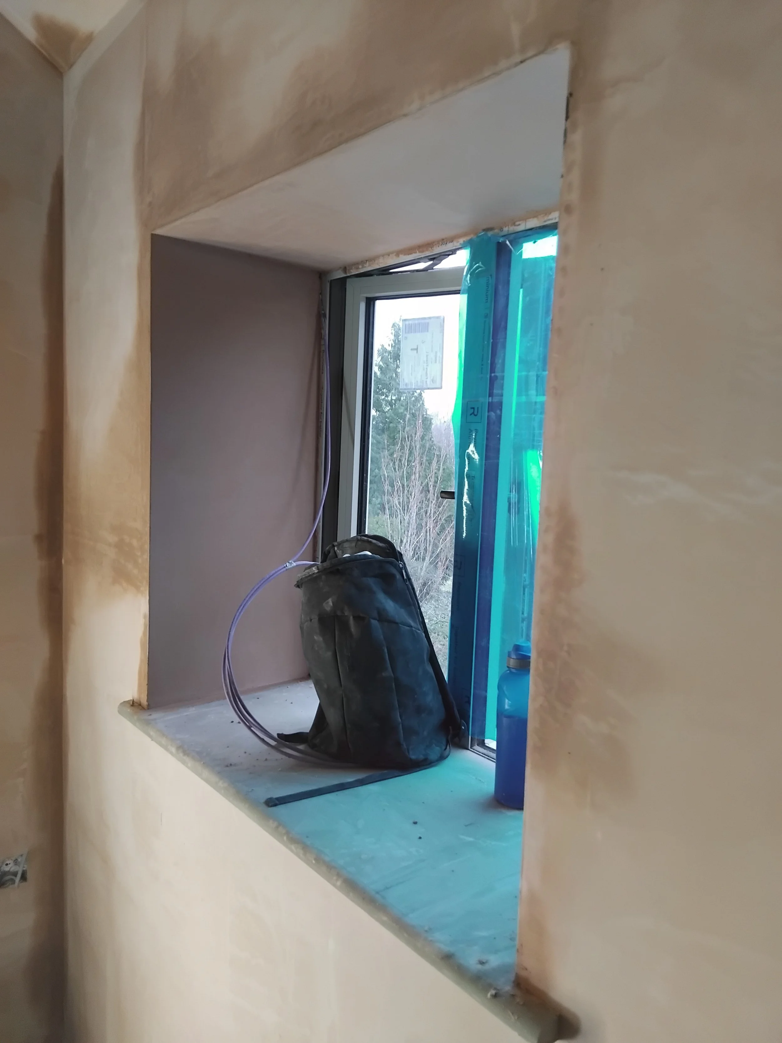 New buid work in Charlesworth 