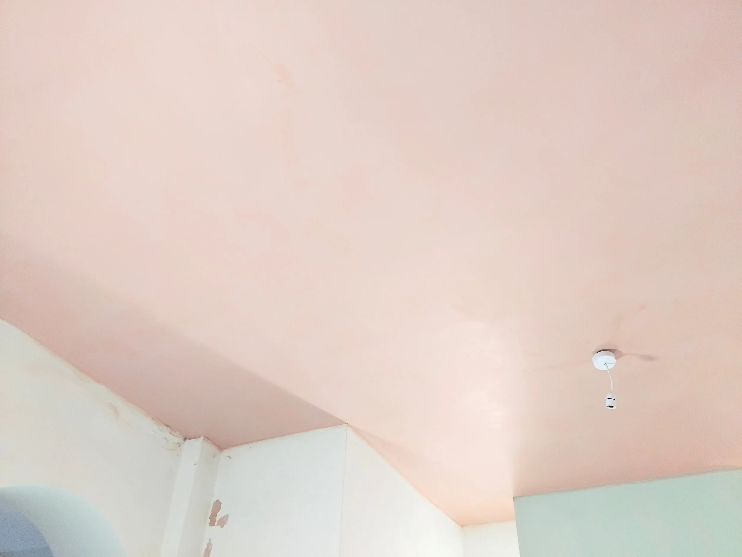 Ceiling skimmed in Glossop