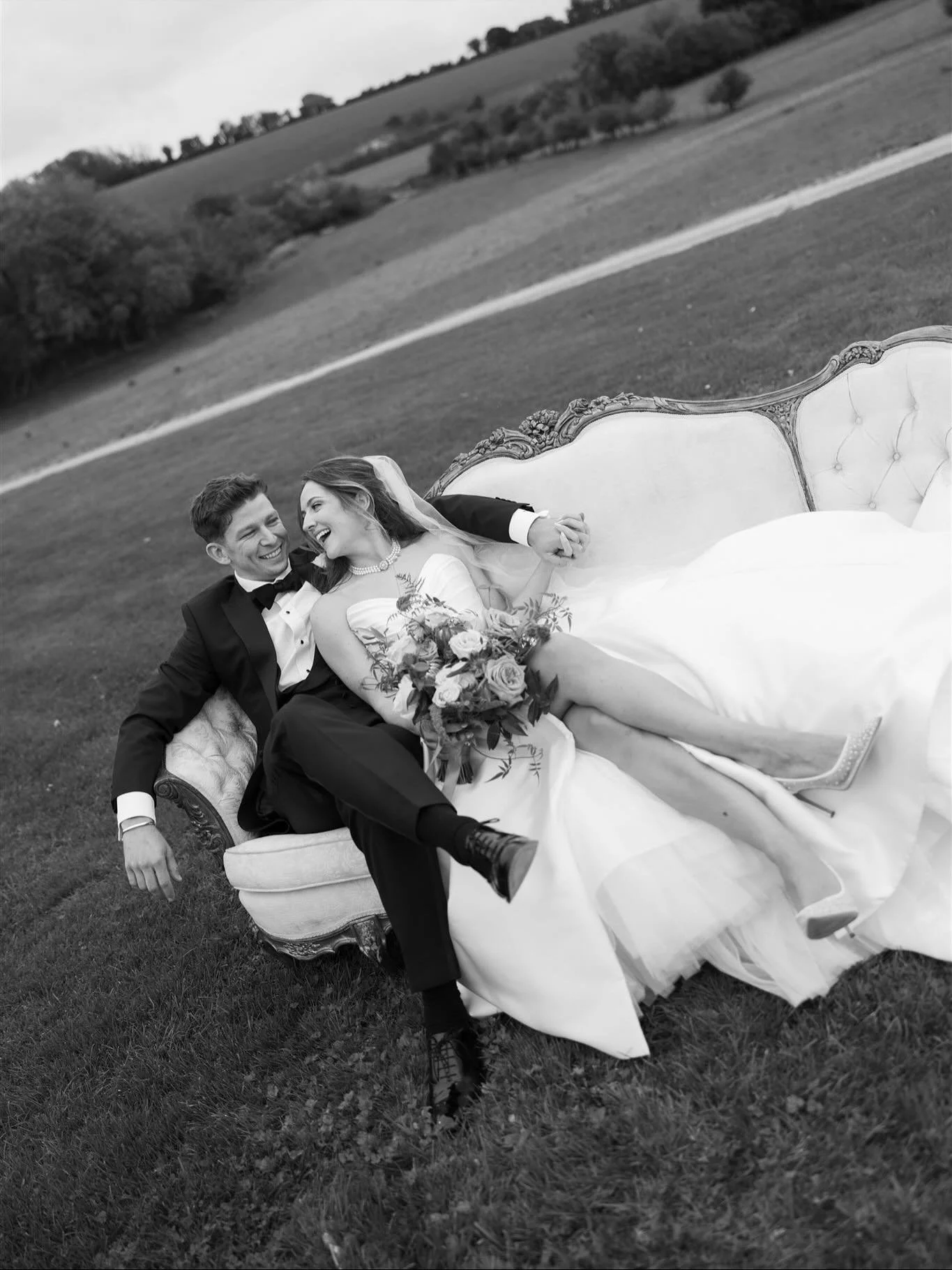 The gorgeous Amy and Tristan ✨ 
I was so so excited to capture their day after we shot their pre wedding shoot back in March in Richmond park amongst the blooming azaleas with their beautiful pup Potato! 
They wed in the beautiful South Downs surro