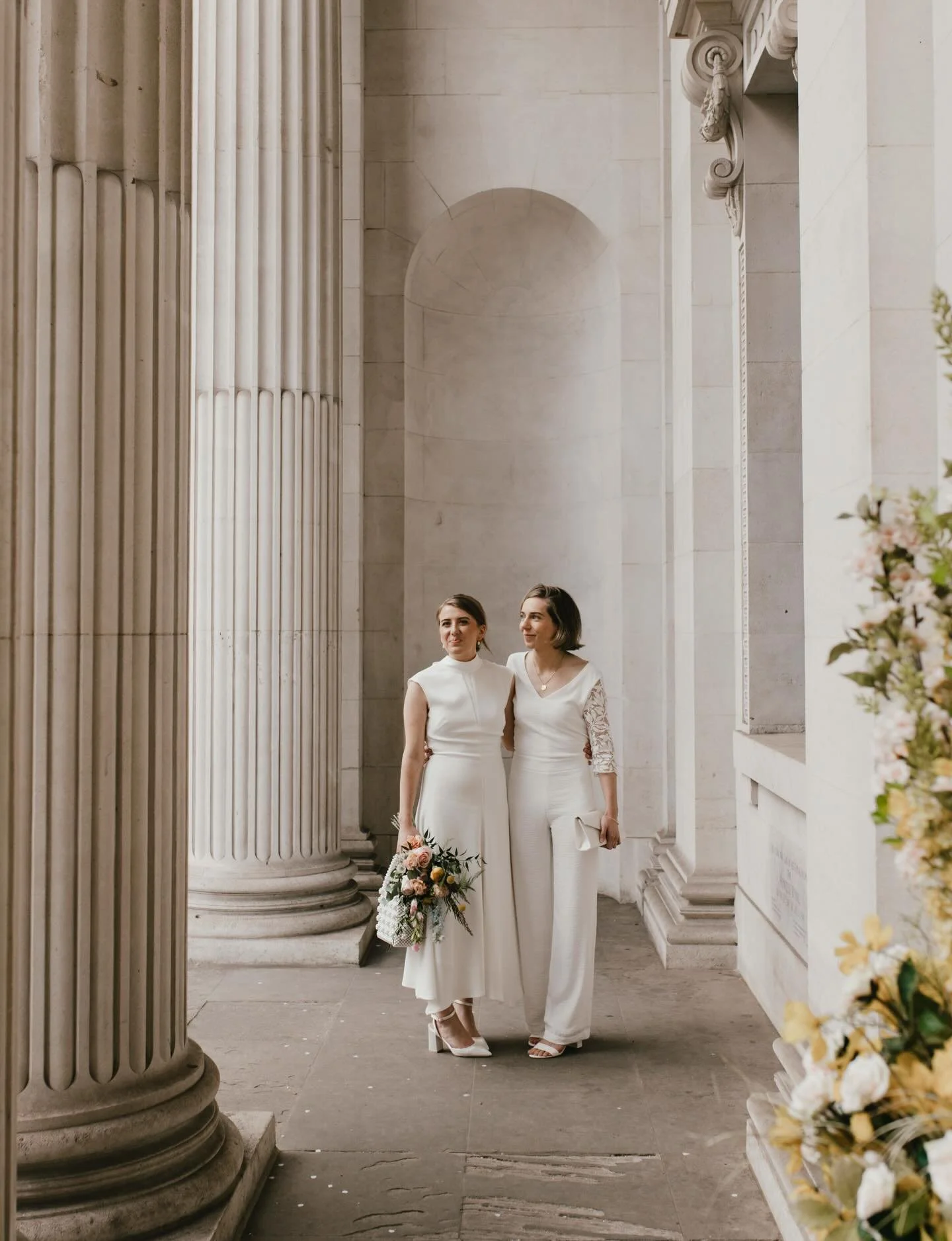 Nearly two years since this beautiful day at my fav town hall ✨