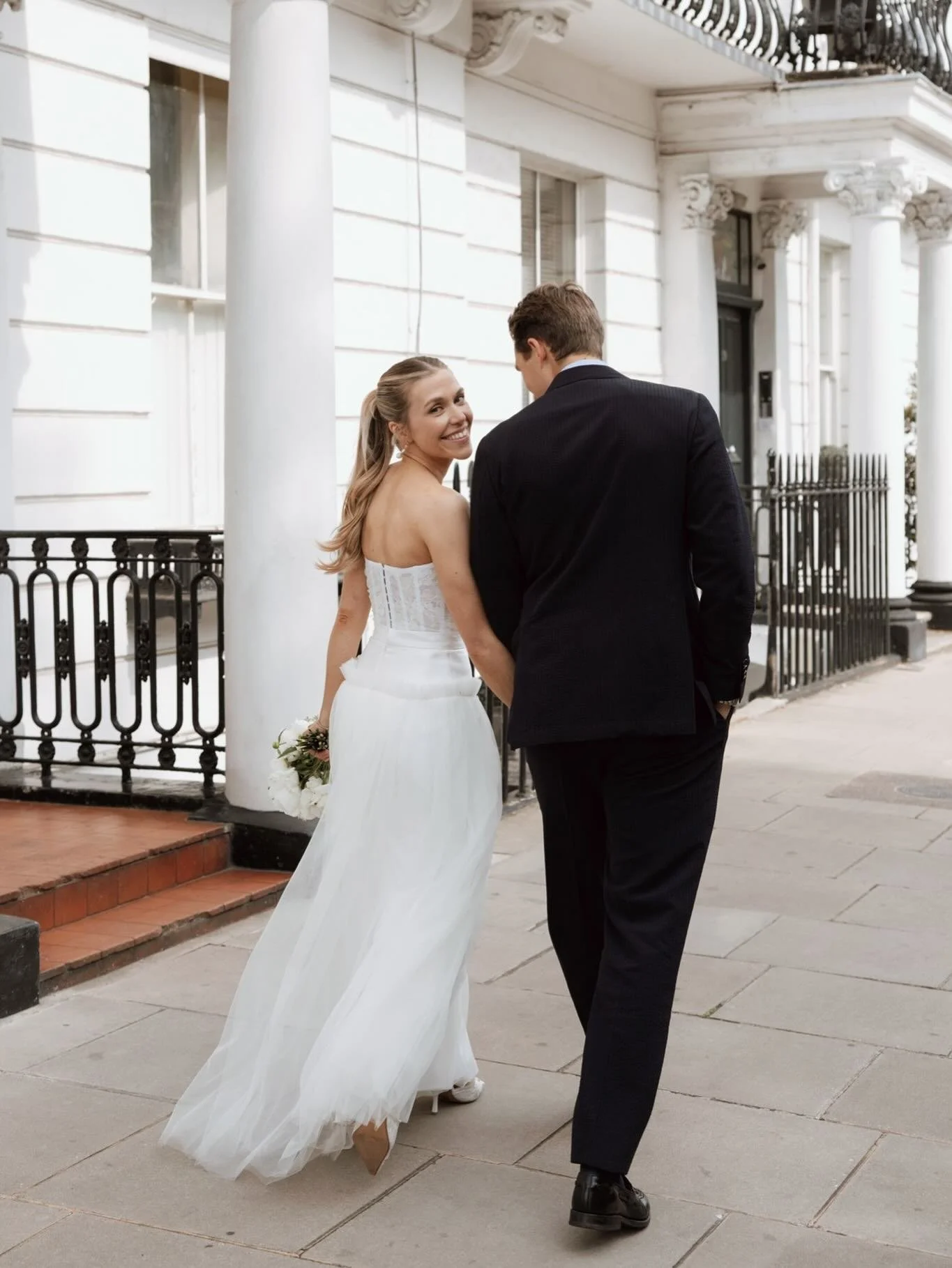 Hannah and Dom at Chelsea Town Hall