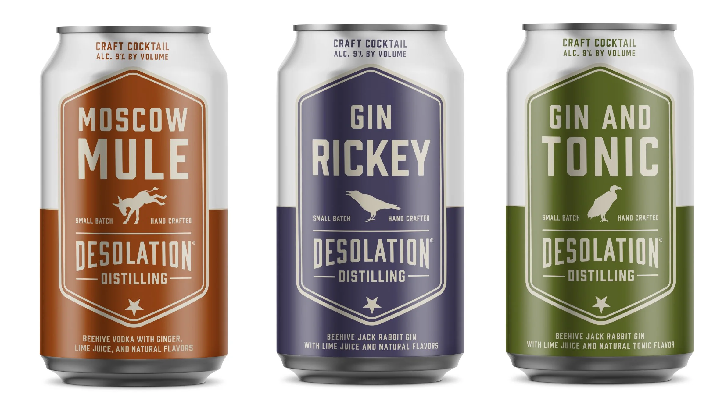 Desolation Canned Cocktails — Beehive Distilling