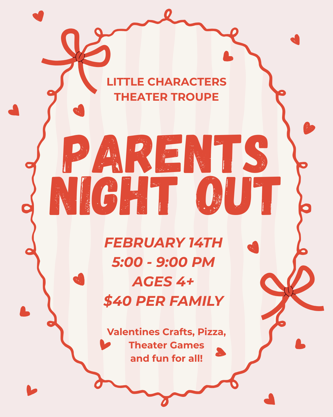 V-Day Parents Night Out! 