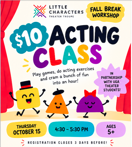 Fall Break - $10 Acting Workshop