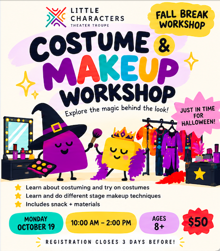 Fall Break - LC Costume and Makeup Workshop