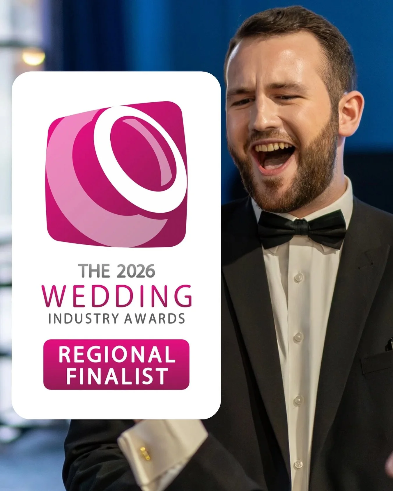 Someone PINCH ME 🤯 I&rsquo;m officially a&hellip;

2026 Wedding Industry Awards Regional Finalist!! 🎉✨

So unbelievably grateful to all my amazing couples who voted for me, and to everyone who&rsquo;s supported me 🙌🥰

This really doesn&rsquo;t fe