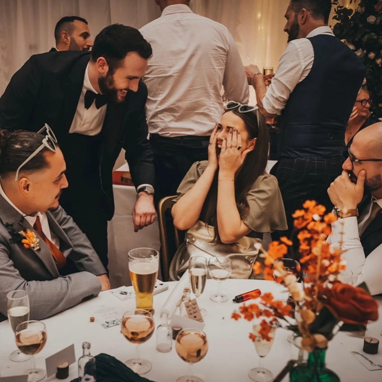 So much emotion&hellip; from a DECK of cards &spades;️

But it&rsquo;s never
just the cards ✋

It&rsquo;s the miracle ✨
The banter 😏
The slow build 👀

Feeling comfortable
Feeling seen
Feeling part of it 💬

That moment when
magic feels personal
not