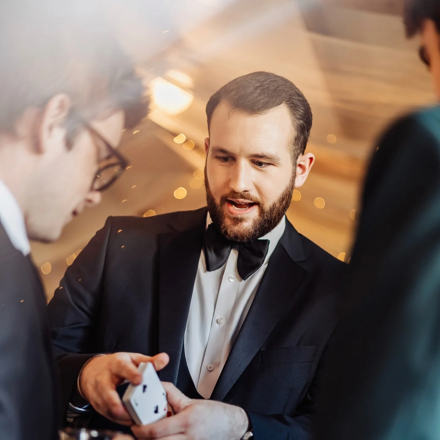 I love this photo not because it&rsquo;s a big reaction shot, but because it shows me fully invested.

That&rsquo;s exactly how I approach every event.
Present. Focused. All in.

Grateful to genuinely enjoy what I do ✨Thankful for everyone who&rsquo;