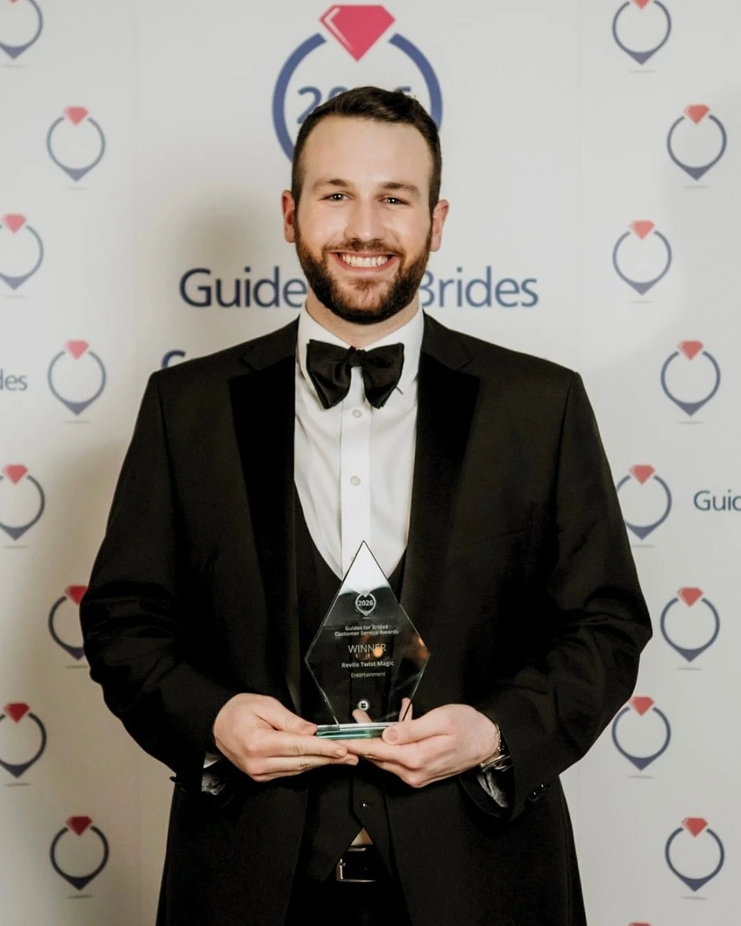 Guides For Brides Customer Service Award 2026 WINNER 😱🏆

I&rsquo;m blown away! Thank you all so much. 

This award belongs to my couples. Trust is everything on your BIG day and I couldn&rsquo;t be more grateful for this.

Being your wedding magici