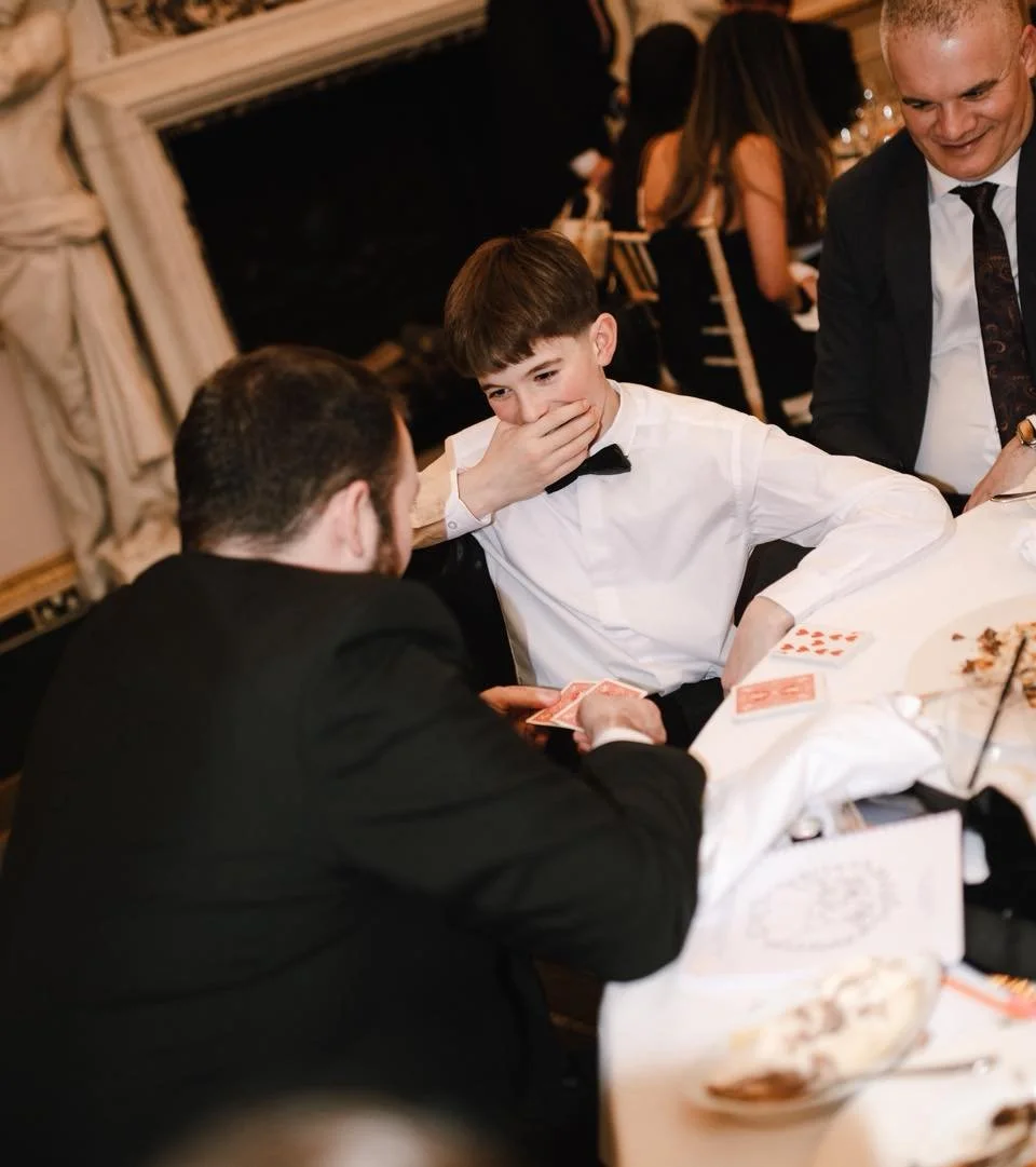 I don&rsquo;t think he was expecting that one 😂

This is one of my favourite reactions.

No words.

Just staring at me wondering what on earth just happened 👀

Moments like this are exactly why I love wedding magic 🪄

Shoutout Adam Hudson photogra