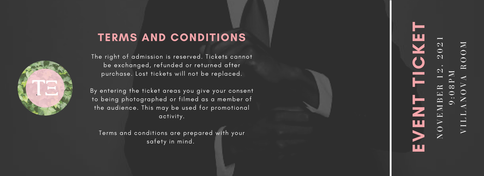 Ticket Design (Back)