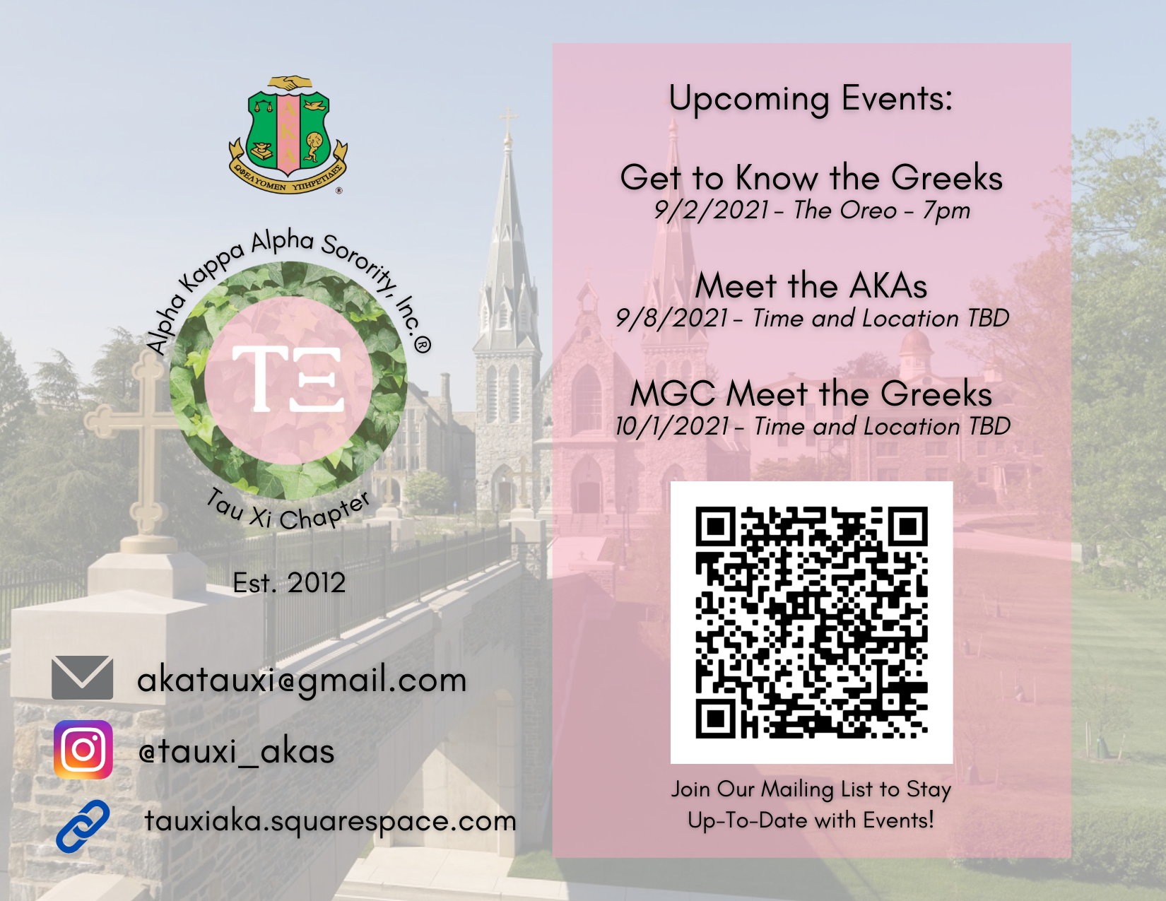 Printed Connect Flyer