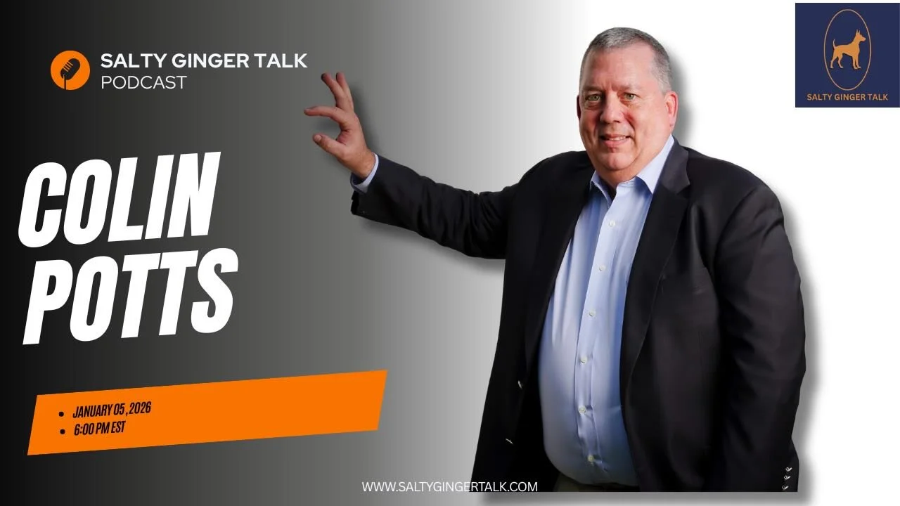 So honored to be interviewed by Joe Canfield - Host and Founder of Salt Ginger Talk. 

Resilience After Loss: Leadership, Mindset &amp; Finding Strength Through Adversity with Colin Potts

This Monday, January 5th&mdash;the first Monday of the year&m
