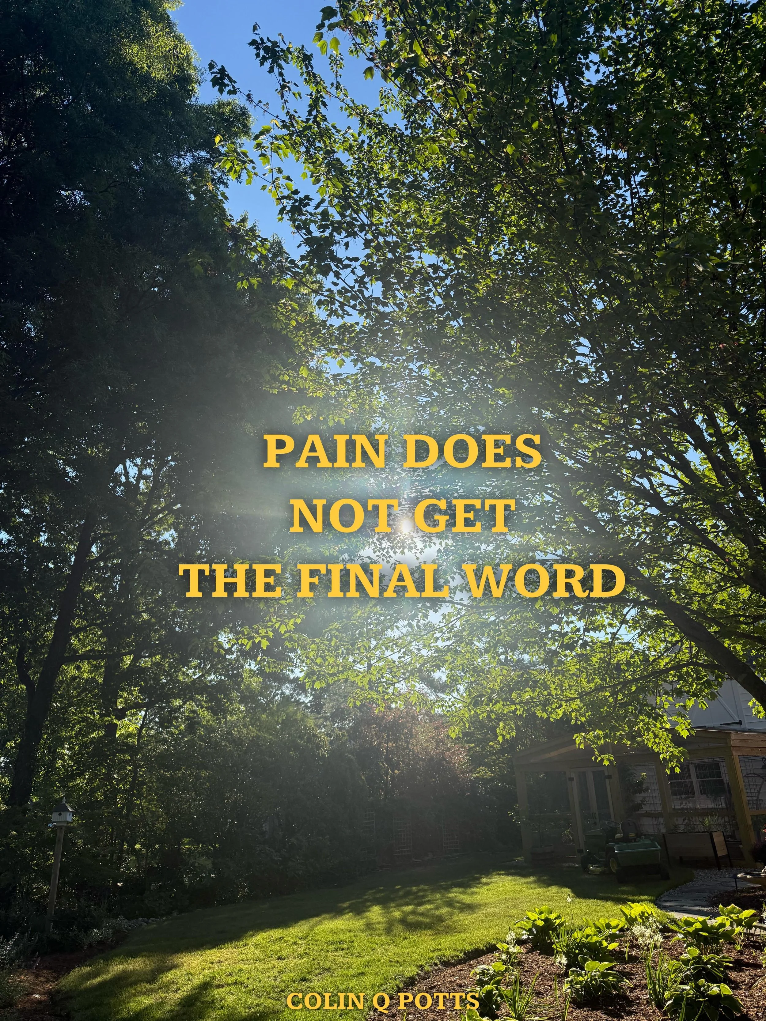 Pain Does Not Get the Final Word

Life can throw punches.

Recently, I&rsquo;ve been thinking about friends who are walking through unimaginable pain. One buried his mom on Monday. Another lost his brother, who was killed by a drunk driver. Another h