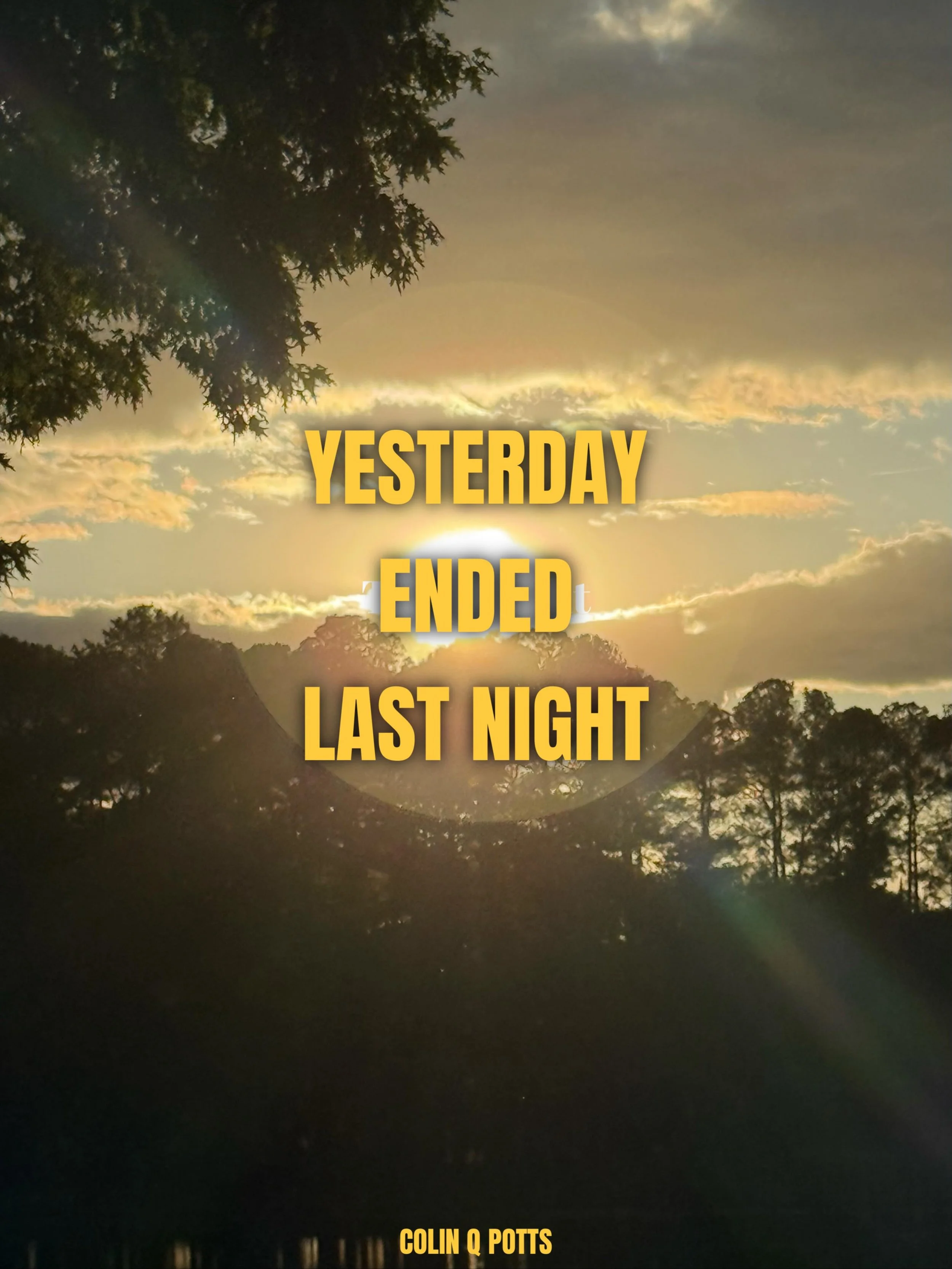 Yesterday Ended Last Night

&ldquo;Don&rsquo;t start your day with broken pieces of the past. Yesterday ended last night. Today is a brand new day and it&rsquo;s yours.&rdquo; &mdash; Zig Ziglar

I often get asked, &ldquo;How do you stay positive aft