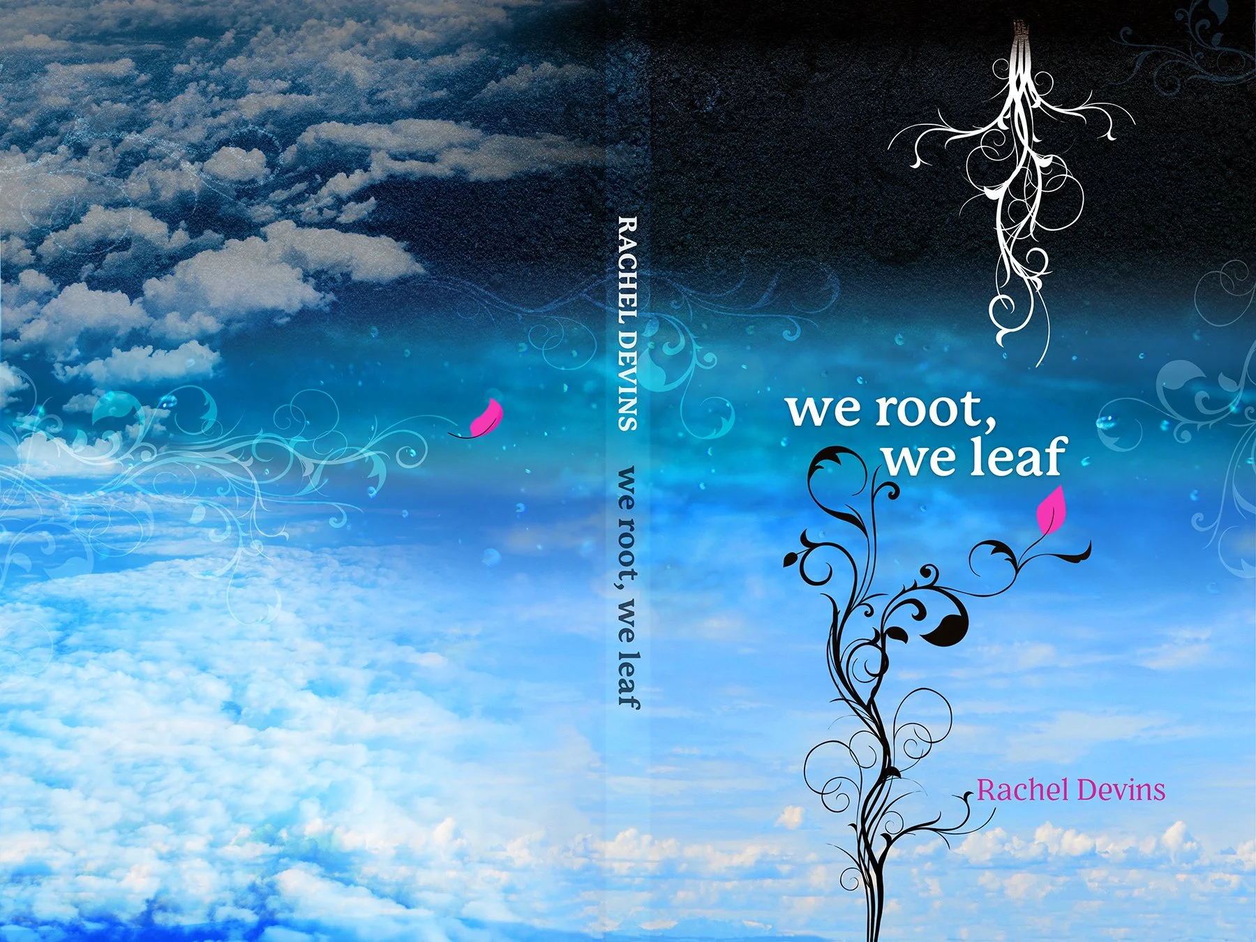 we root, we leaf book design