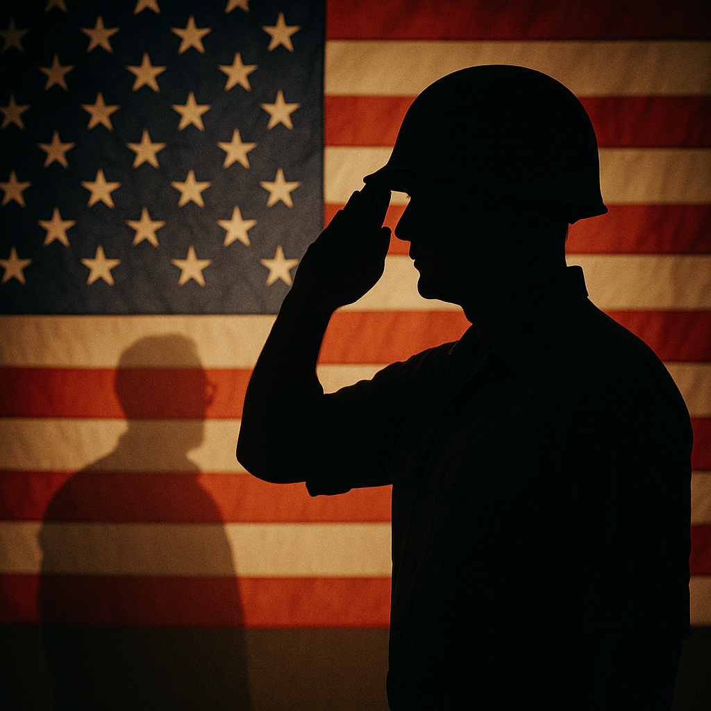 Vietnam veteran pinning ceremony