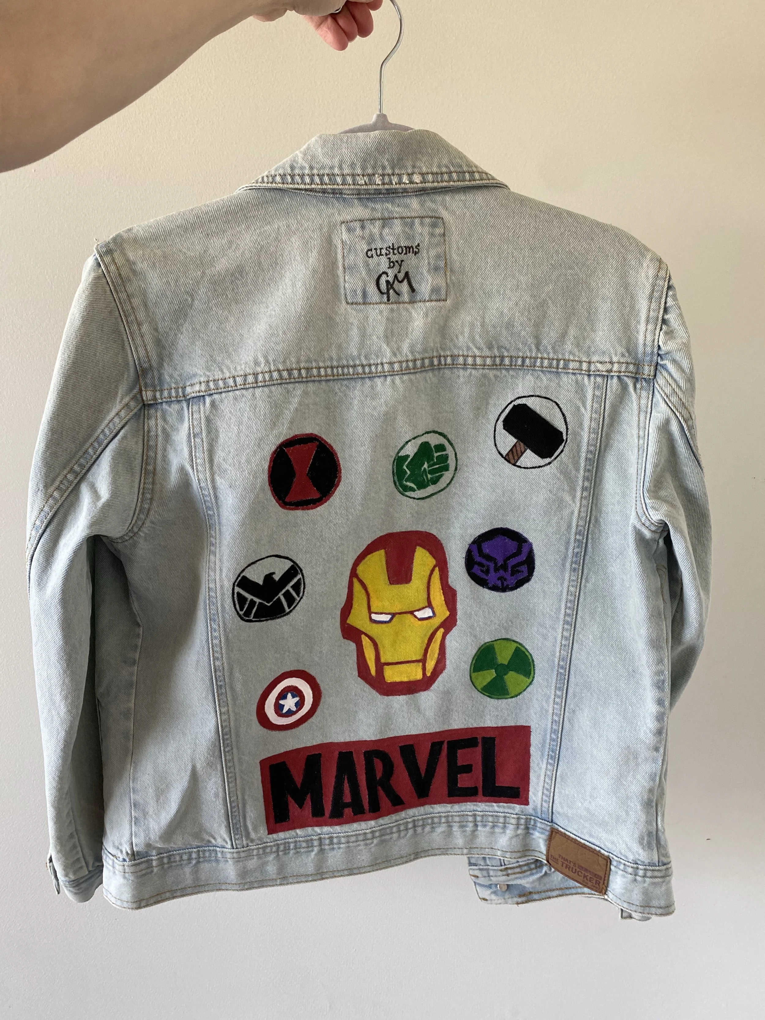 Marvel Jean Jacket