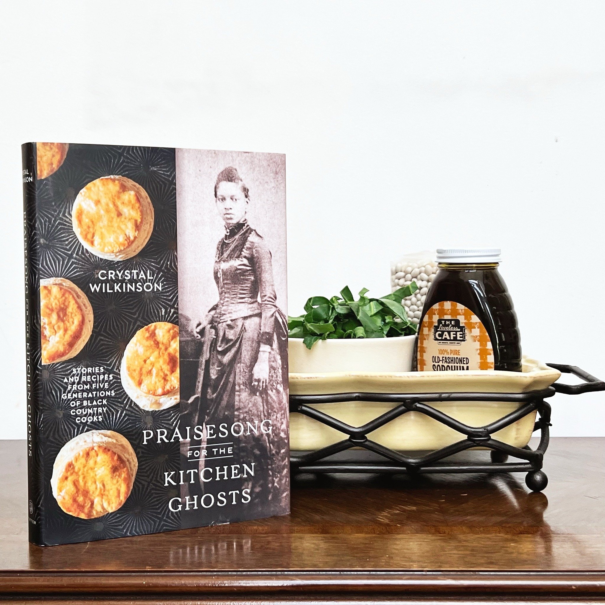 This book feels like home, feels like my grandmother&rsquo;s kitchen, feels like Sunday dinners at my mom&rsquo;s &mdash; feels like love! PRAISESONG FOR THE KITCHEN GHOSTS, Stories and Recipes from Five Generations of Black Country Cooks by @crystal