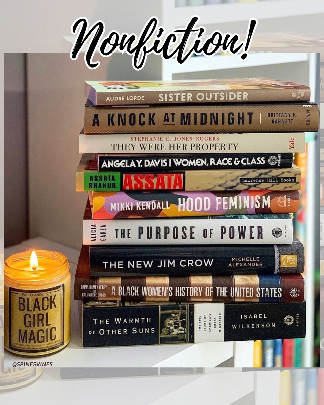 It&rsquo;s always Black women for me. Today, always, and forever. 🖤✨⁣
⁣
Y&rsquo;all know I love historical fiction, but nonfiction is really my jam. And especially now, as folks try to erase and rewrite history, I&rsquo;m grateful for Black women wr