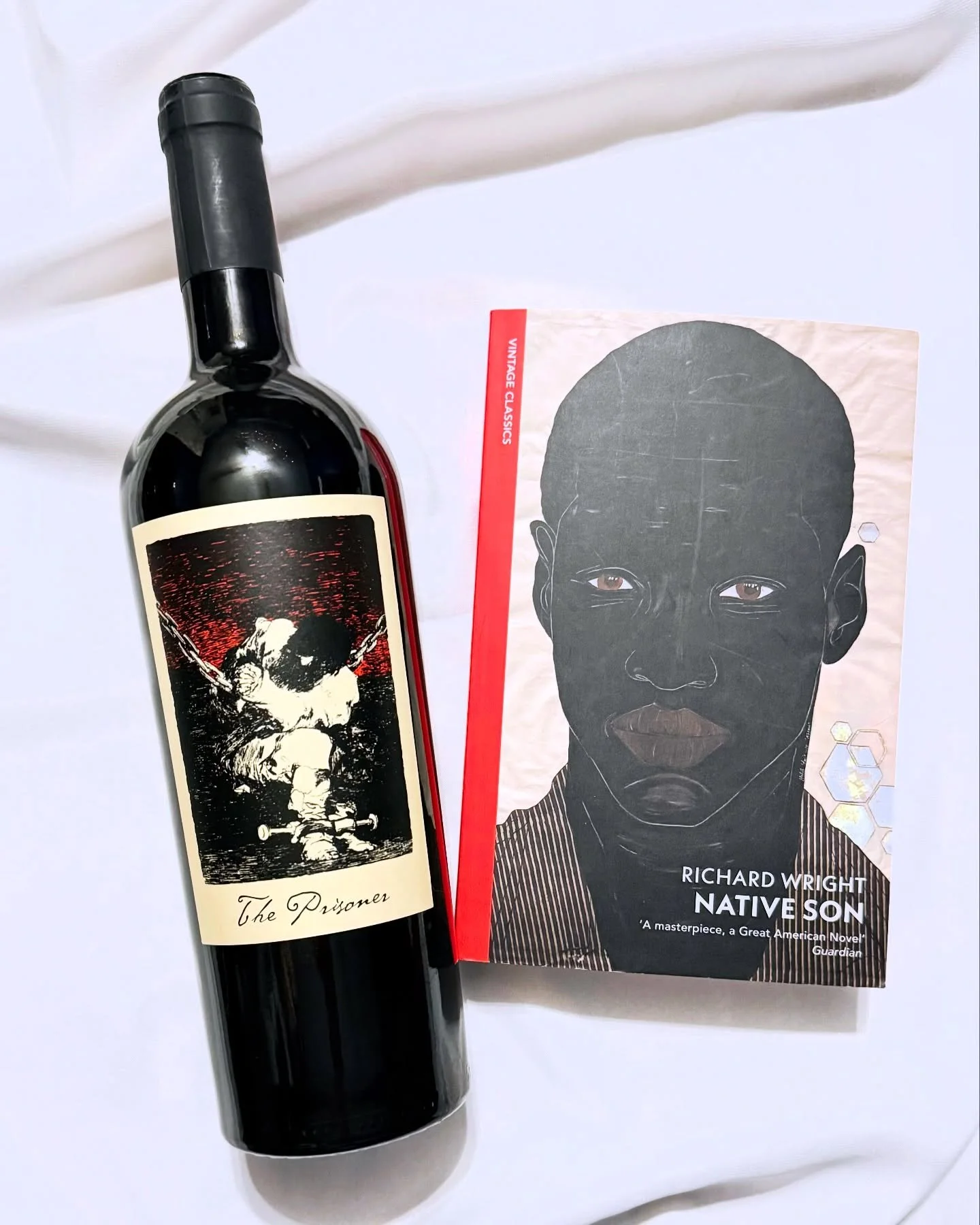 Happy Friday! Tomorrow is the last day of Black History Month, but y&rsquo;all know Black history is every day! 🖤

This pairing features one of my favorite red blends, The Prisoner from @prisonerwineco, and a novel that still feels urgent, NATIVE SO