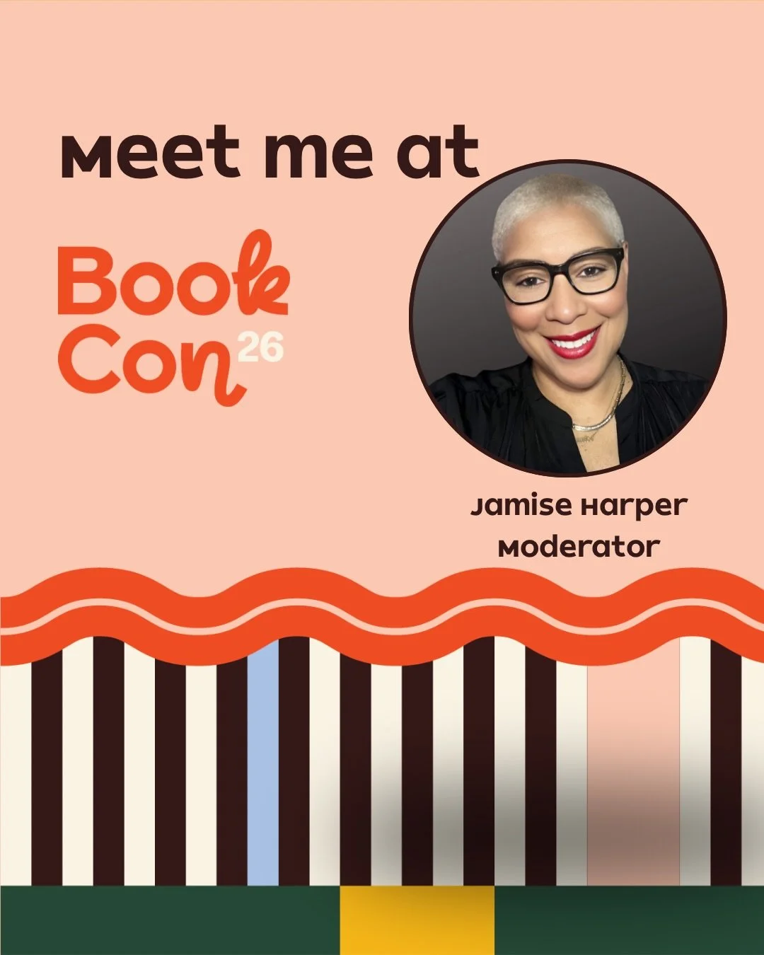 BookCon is back, and I&rsquo;m excited to share that I&rsquo;ll be moderating the Dazzling Debuts panel. 📚✨

Join me on Saturday, April 18 at 12:30 PM in Room 402 as I sit down with @caitsbooks, @readwithcindy, @delaliwrites, @haleygracemccormick, a