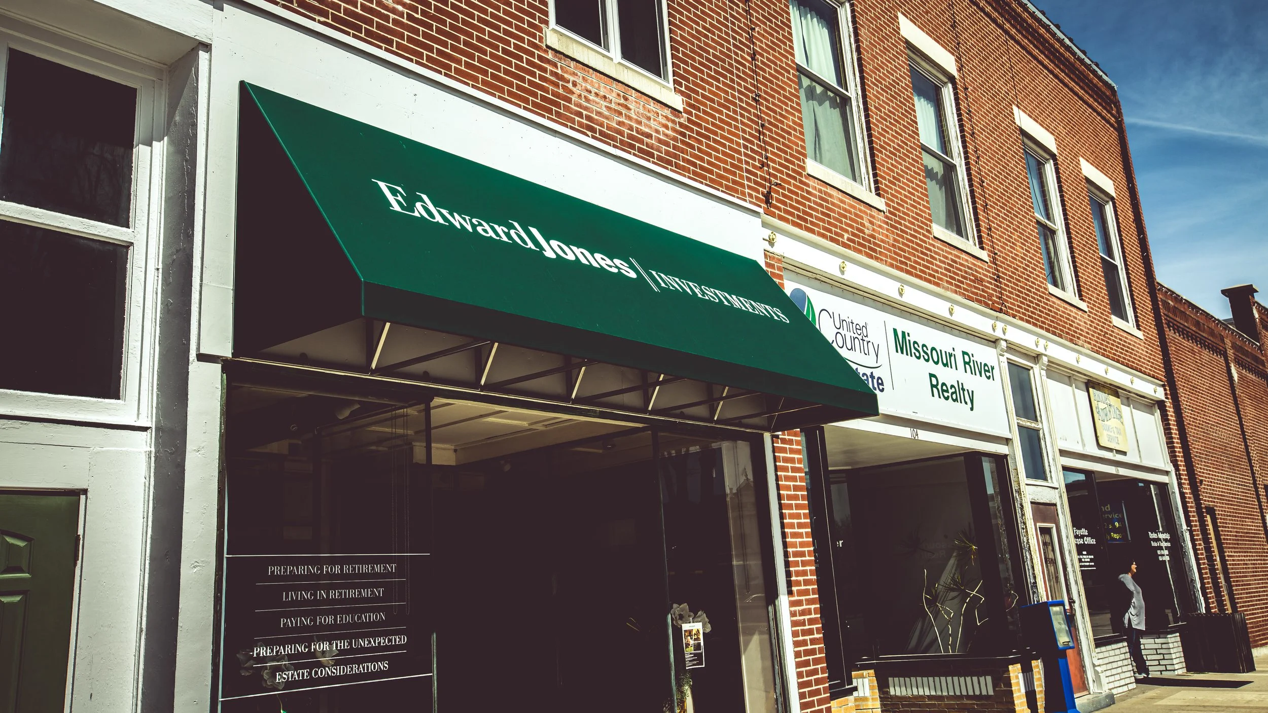 Edward Jones of Fayette, MO