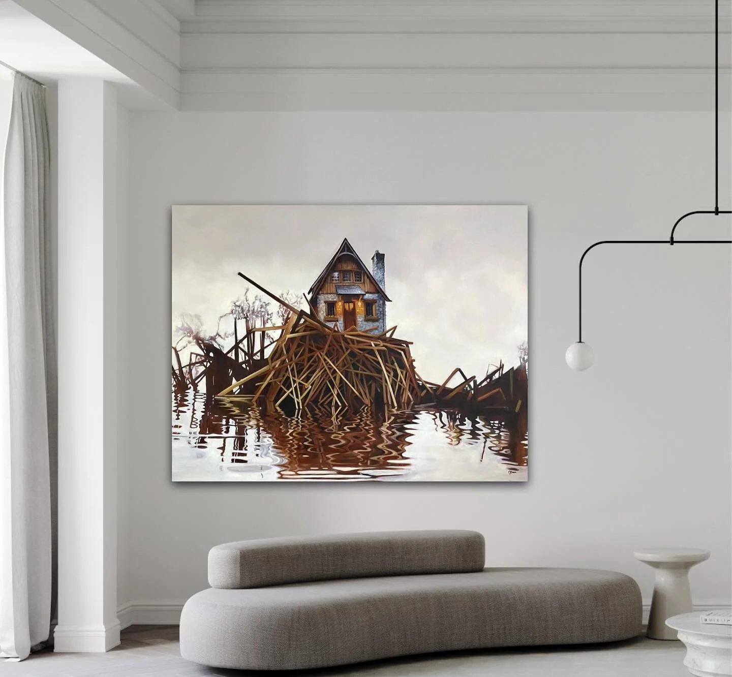 A little whimsy. A little wonder. A lot to think about. 🎨✨⁠
⁠
@kurbatoffgalleryvancouver presents Nestled, the latest exhibition by Crystal Rassi, on view November 6&ndash;30, 2025. Known for her &ldquo;whimsically serious&rdquo; style, Rassi blends