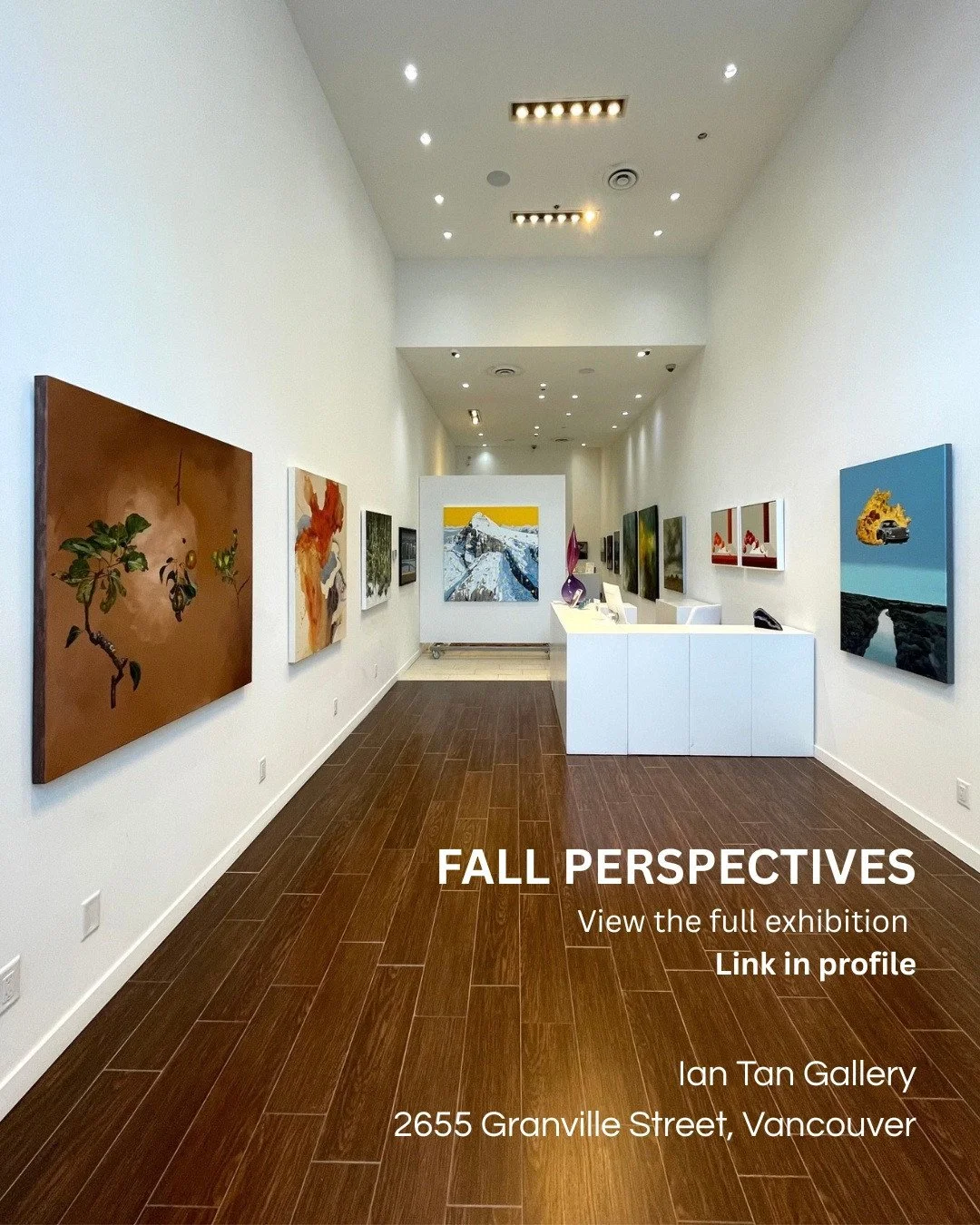 A fresh vision for the autumn season. 🎨✨⁠
⁠
Now showing at @iantangalleryvancouver, FALL PERSPECTIVES brings together a curated selection of new and recent works by gallery artists and invited guest creators.⁠
⁠
From striking textures to vibrant sea
