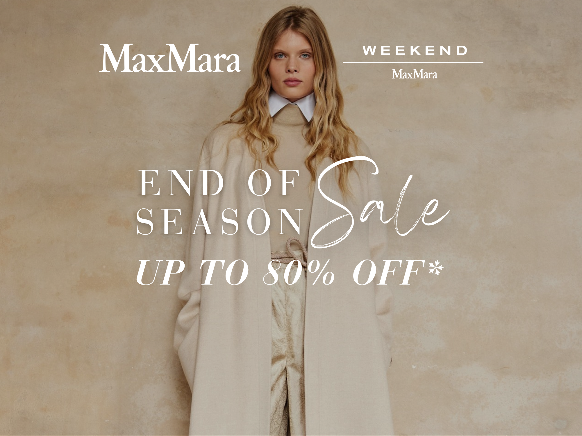 Max Mara's End of Season Sale - Up to 80% Off!