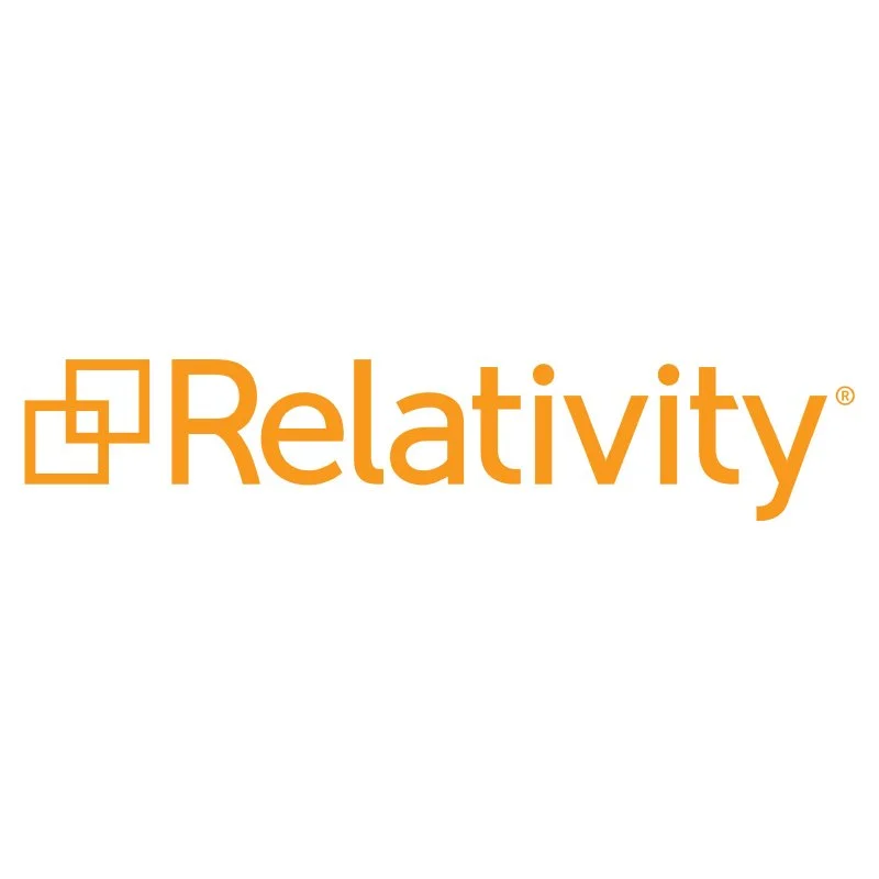 Relativity logo in orange with stylized overlapping squares to the left of the word 'Relativity'.