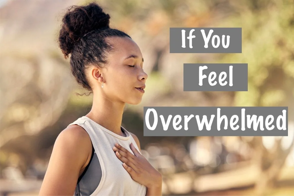 If You’re Feeling Overwhelmed