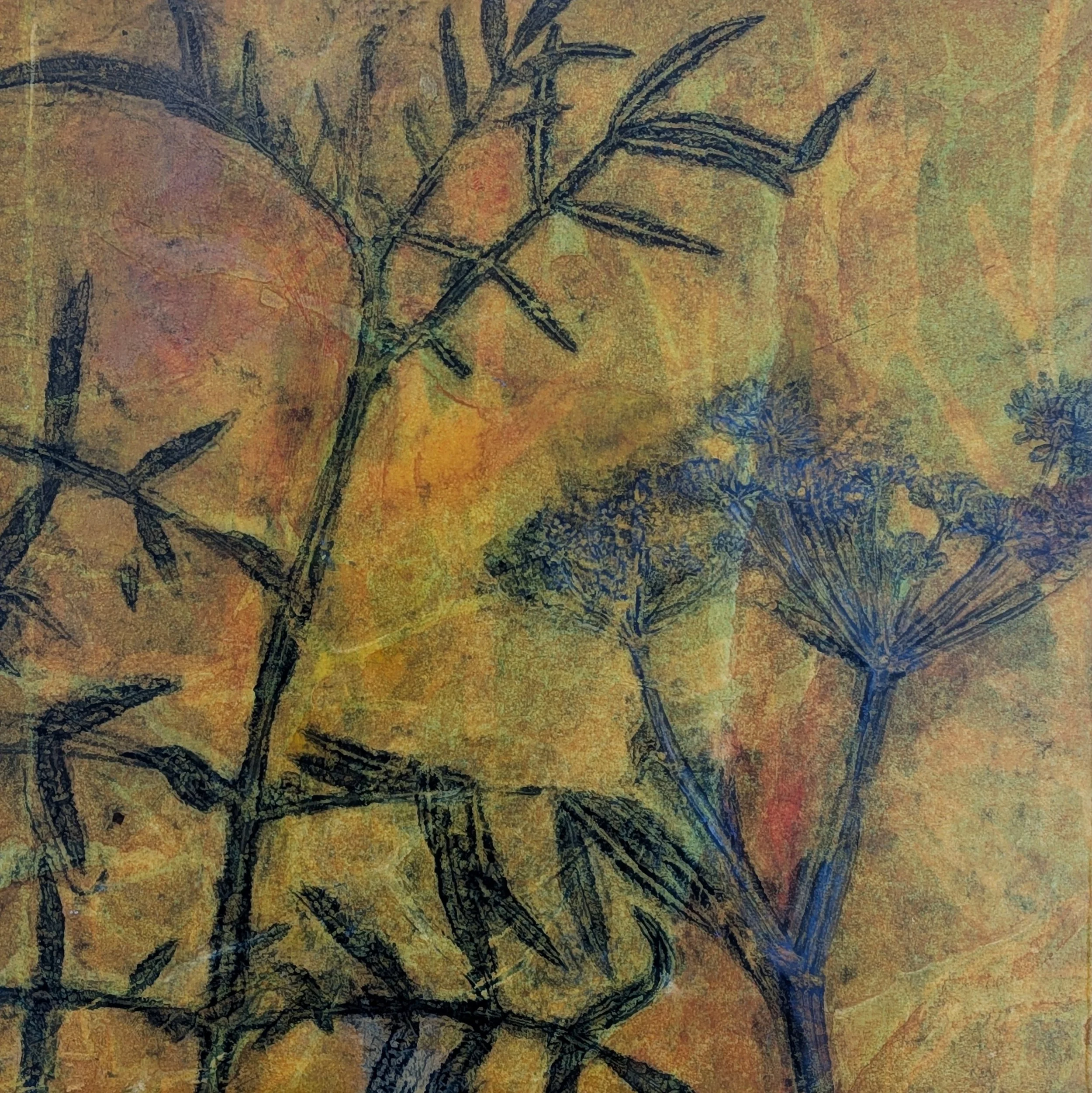 Good Odds, Acrylic and Mixed Media on cradled wood panel, 8 x 8, $160 