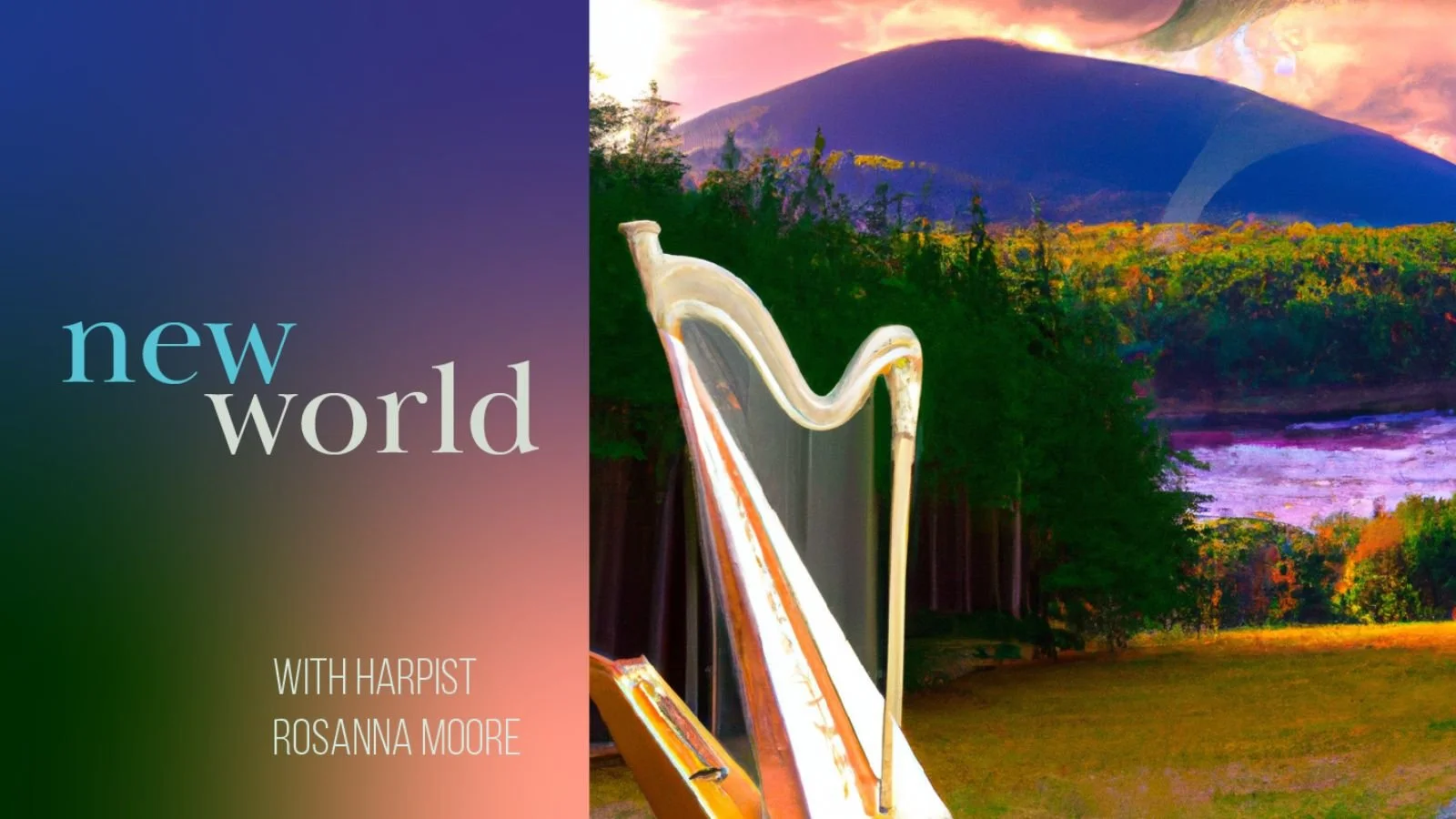 New World — Dvořák and Sparr with Rosanna Moore, harp