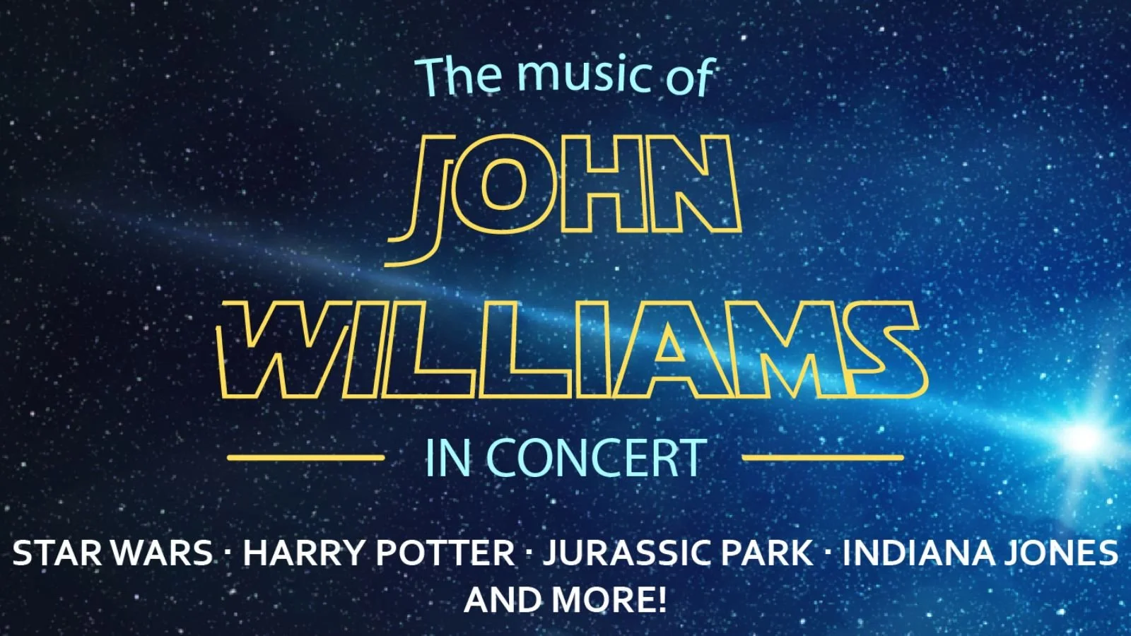 The Music of John Williams — Star Wars and More!