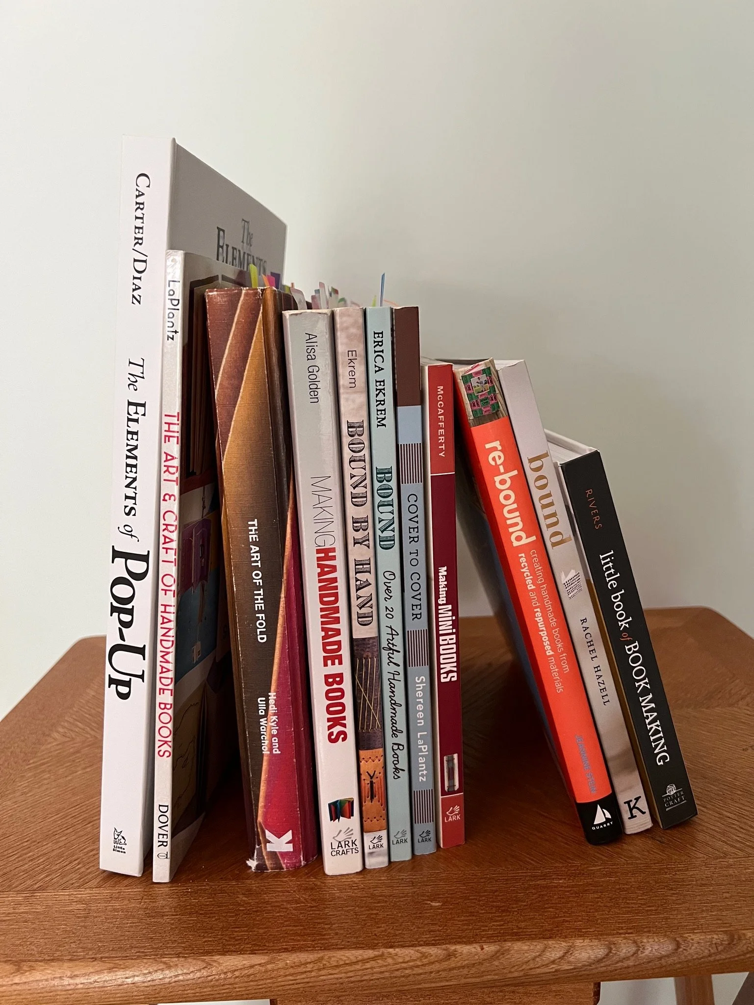 Handmaking books personal library