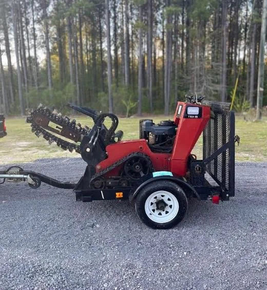 Toro TRX-15 4-inch Trencher on tracks.JPG