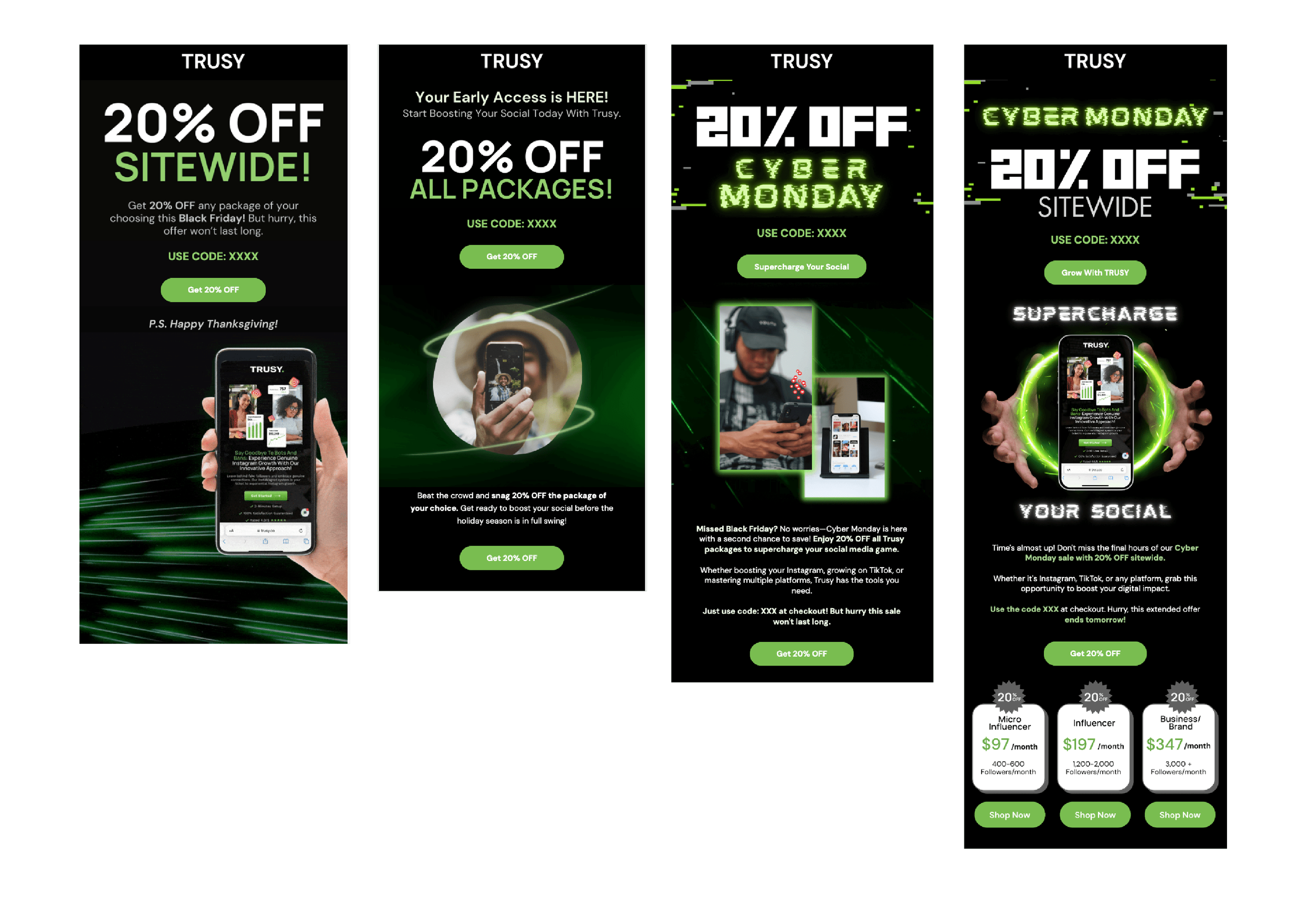TRUSY Email Campaigns