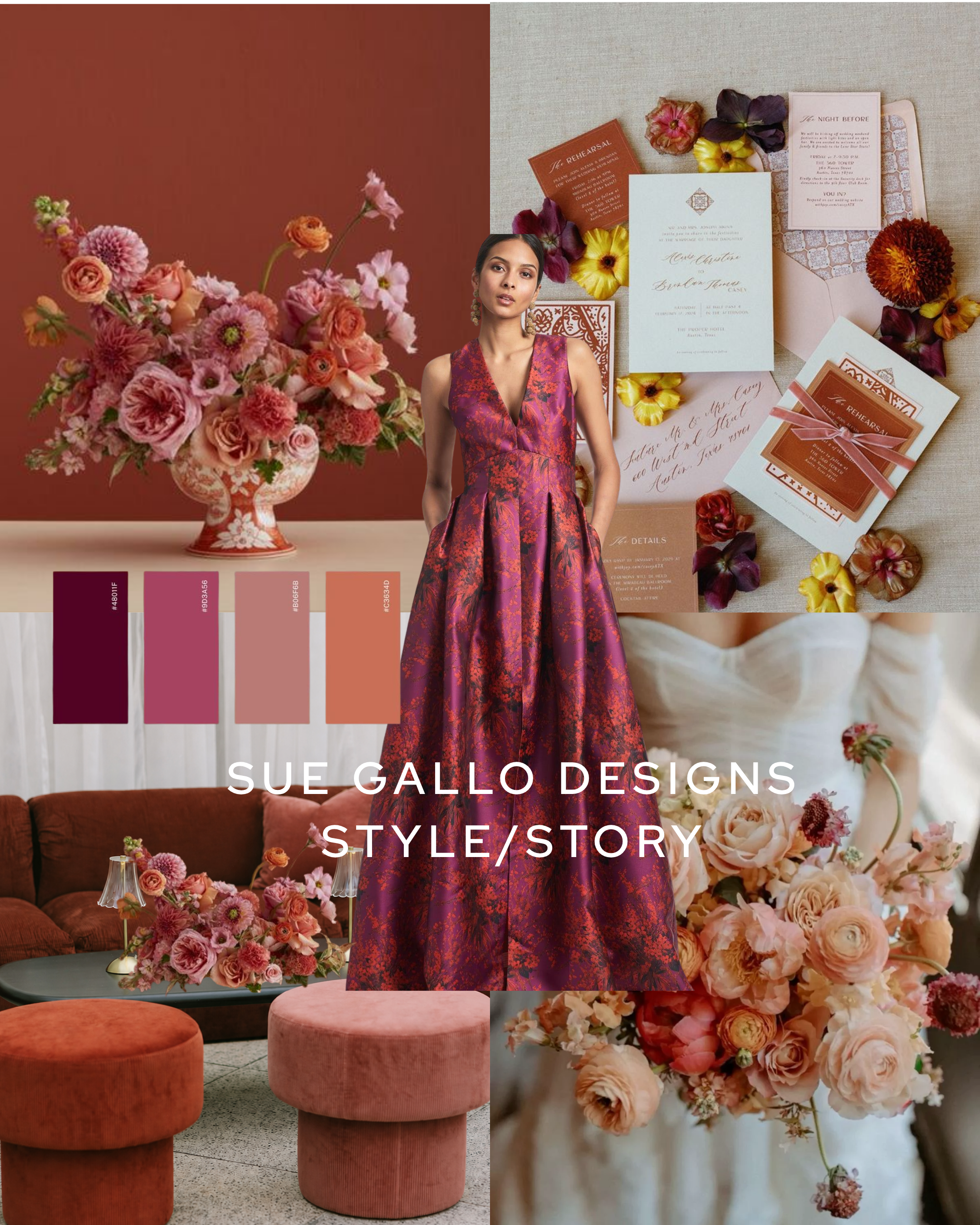 How to choose a wedding flower palette that feels like you