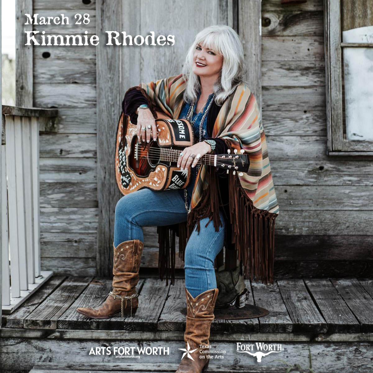 SPH Presents: Kimmie Rhodes Live in the Rose Chapel