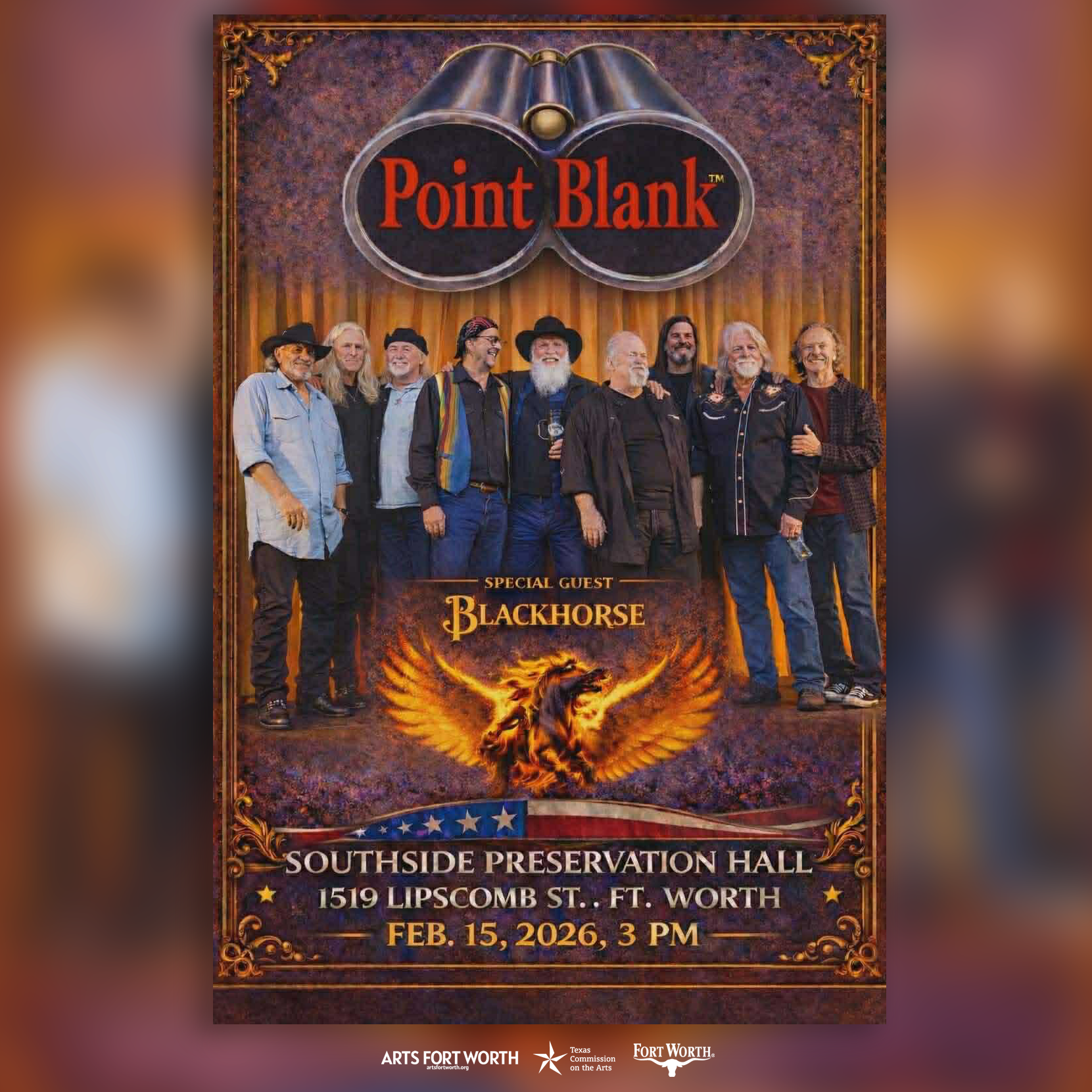 SPH Presents: Point Blank with special guest Blackhorse Live in the Ballroom