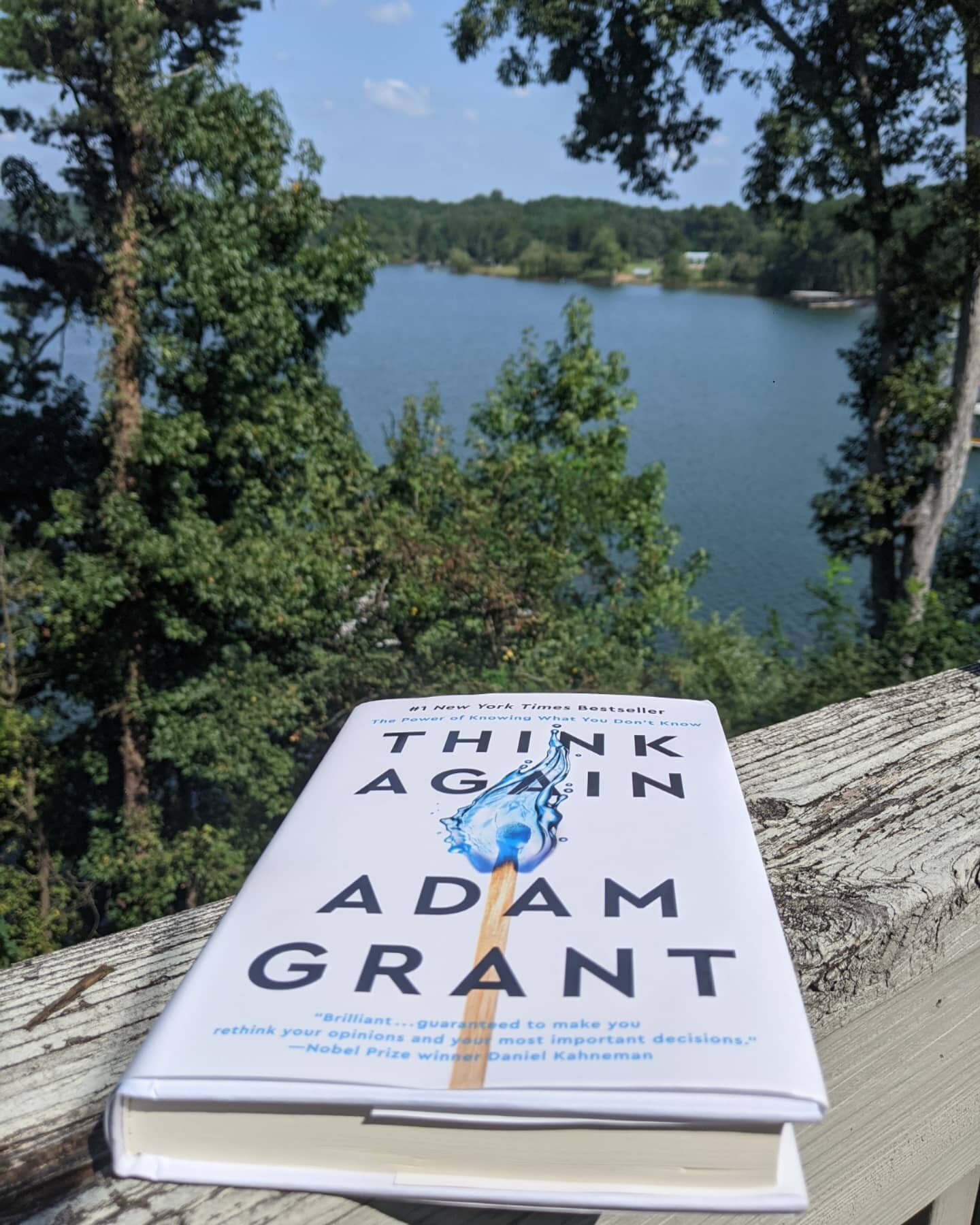 I'm reading Adam Grant's new book, Think Again, and the story he shares in the last chapter is so impactful and inspiring, I had to share it with you.

Swipe to the second photo to read it, and then buy this book!! My copy is dog eared with so much h