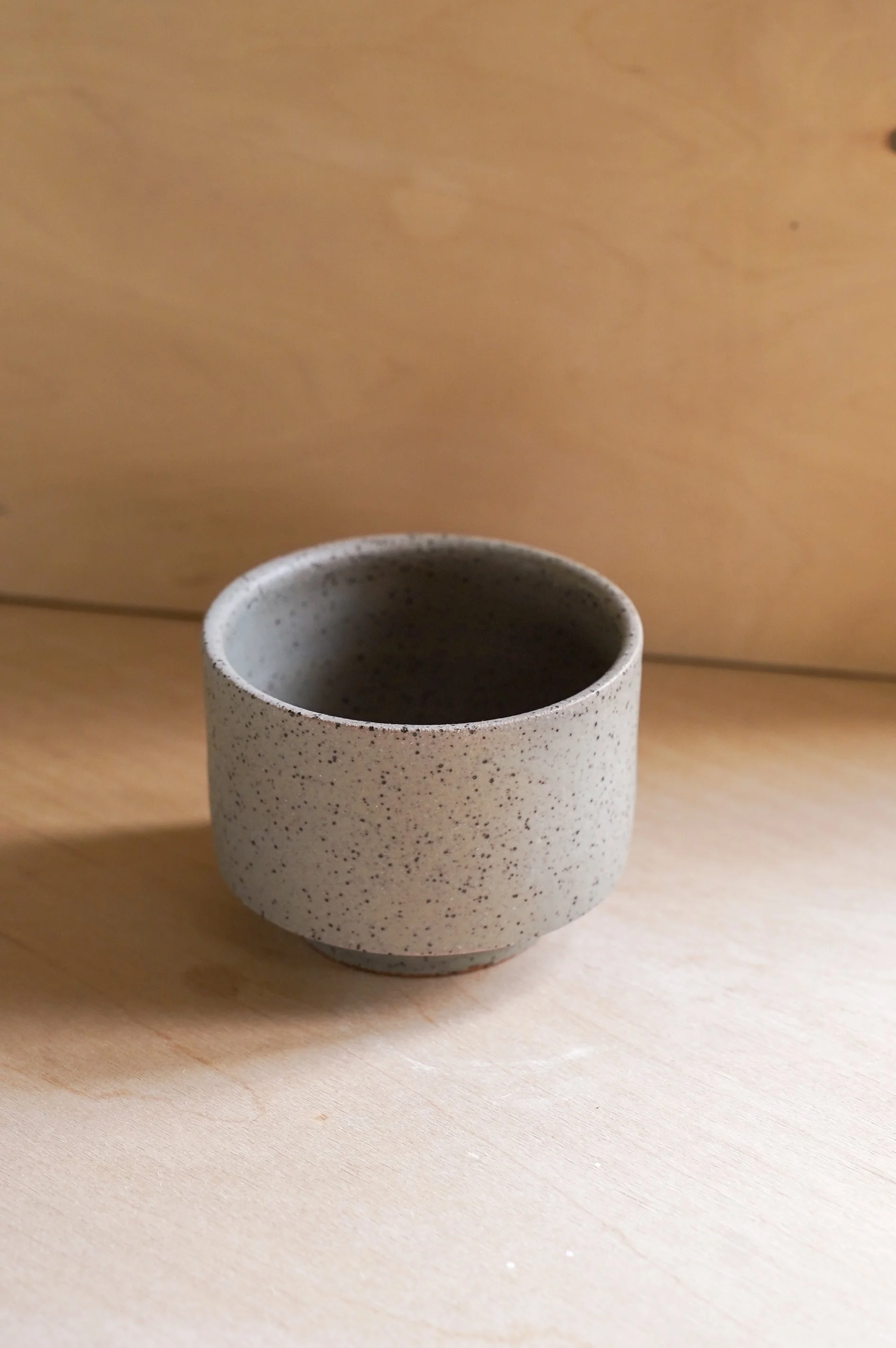 Speckled Sage Square Cappuccino Cup