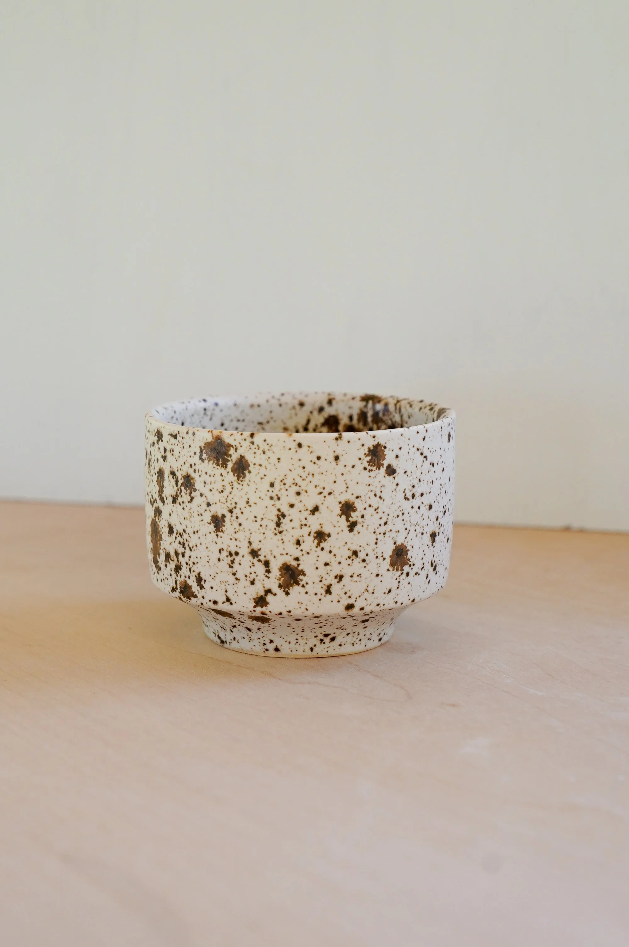 Splatter Square Cappuccino Cup